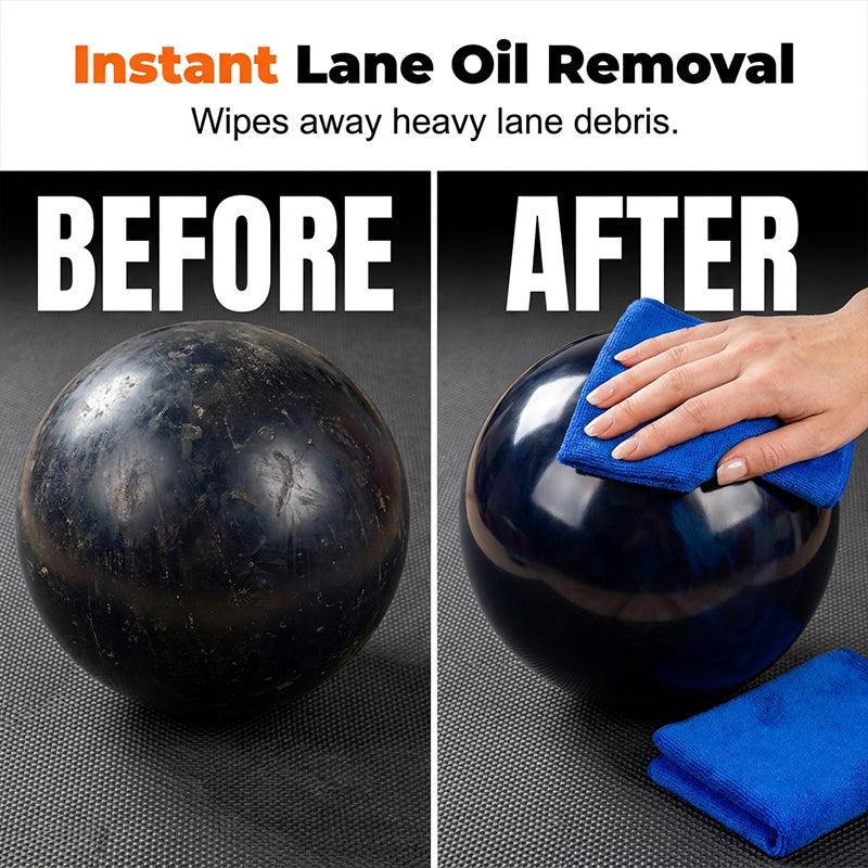 🥳2026 HEISSER VERKAUF🥳💞ÜBER 50.000 VERKAUFT!🎳💪 50 % RABATT! Professioneller Bowlingballreiniger – Entfernt sofort Öl von der Bahn. Inklusive Premium-Handtuch. Sorgt dafür, dass Ihr Ball wie neu performt! ✨