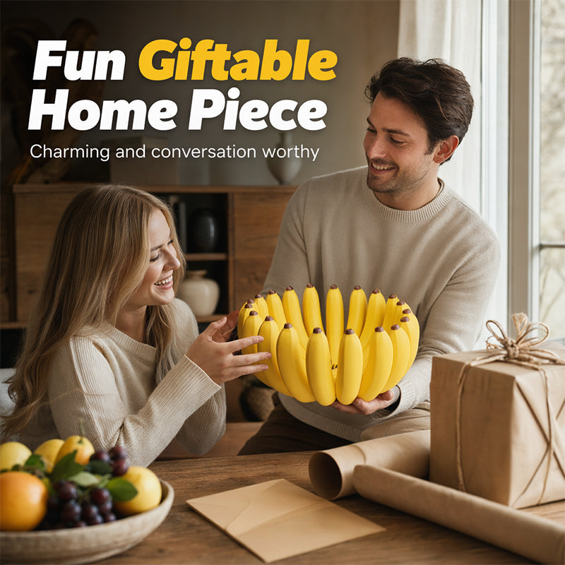 Kreative Bananenform Obstschale