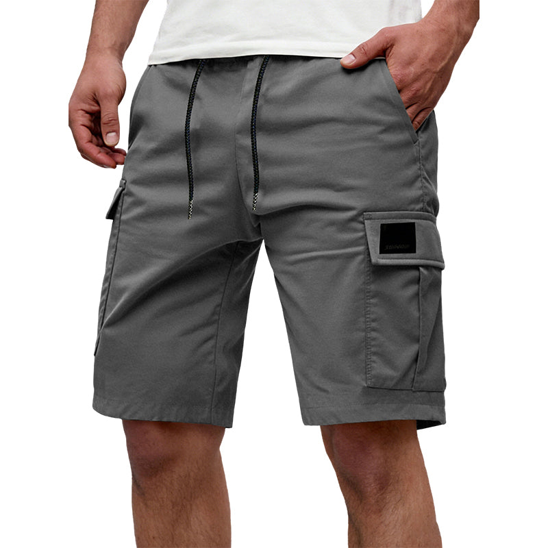 Herren Klassische Cargo Stretch Shorts