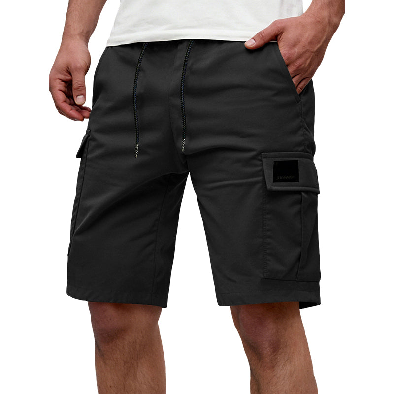 Herren Klassische Cargo Stretch Shorts