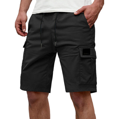 Herren Klassische Cargo Stretch Shorts