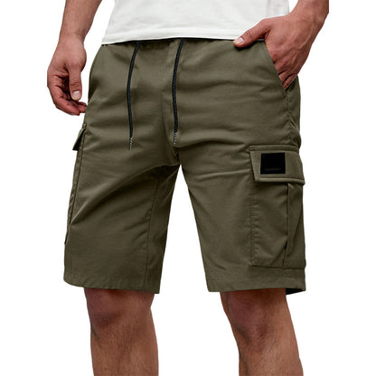 Herren Klassische Cargo Stretch Shorts