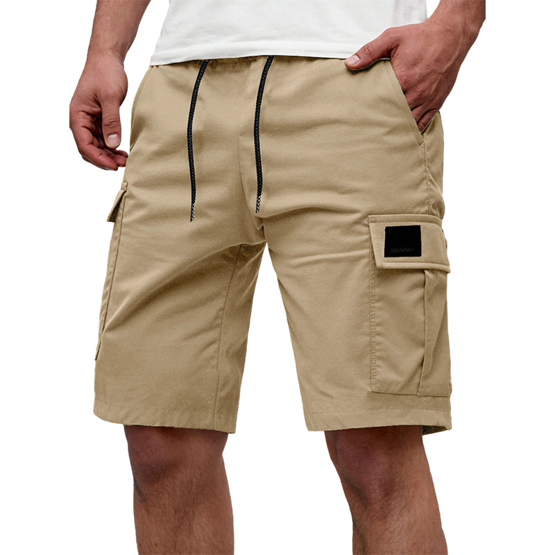 Herren Klassische Cargo Stretch Shorts
