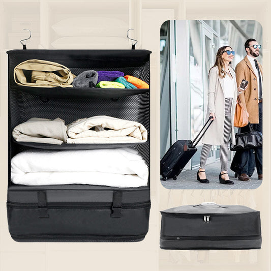 Tragbare faltbare dreifache Mesh-Organizer-Hängetasche