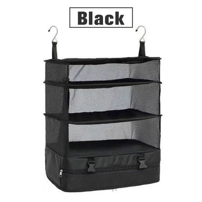 Tragbare faltbare dreifache Mesh-Organizer-Hängetasche