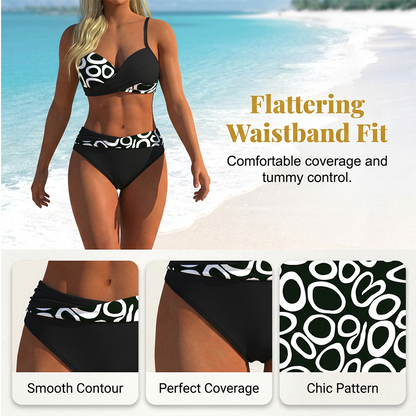 👙 50% RABATT! 🌺 Sommerlicher Bikini mit Print – Sexy, zweiteilig & vielseitig – Perfekt für Strand, Pool oder Sonnenbaden – leicht, bequem & schnell trocknend ☀️✨