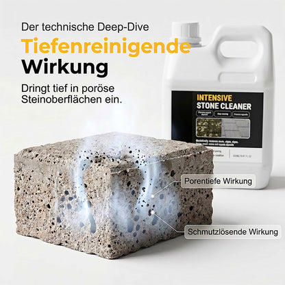 Intensiv-Steinreiniger für Terrassen und Wege