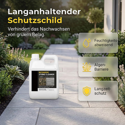 Intensiv-Steinreiniger für Terrassen und Wege