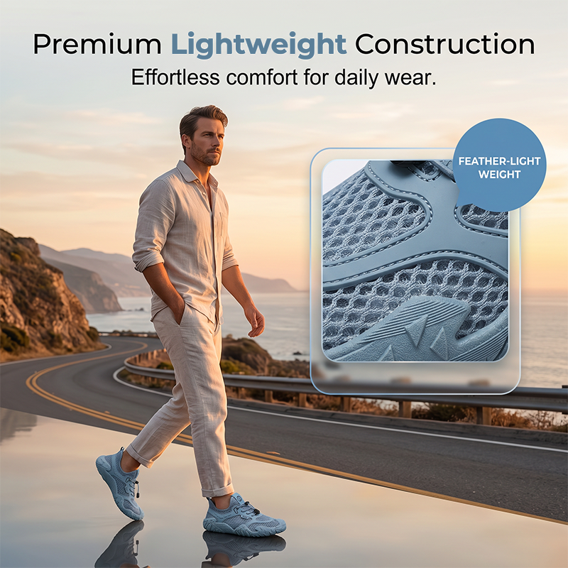 🚗 50% RABATT! 👟 Herren Atmungsaktive Mesh Fahrschuhe – Leicht, Rutschfest & Kühlender Komfort zum Fahren, Gehen & Täglichen Tragen 💨