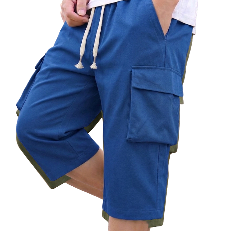 🩳 AUSSERGEWÖHNLICHE AKTION 50% RABATT! 🌿 Lässige Herren Cargo-Capri-Shorts – Elastischer Kordelzugbund, Große Taschen & Atmungsaktives Gewebe – Das perfekte Mittelding für den Sommer ☀️👖✨