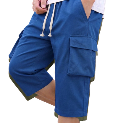 🩳 AUSSERGEWÖHNLICHE AKTION 50% RABATT! 🌿 Lässige Herren Cargo-Capri-Shorts – Elastischer Kordelzugbund, Große Taschen & Atmungsaktives Gewebe – Das perfekte Mittelding für den Sommer ☀️👖✨