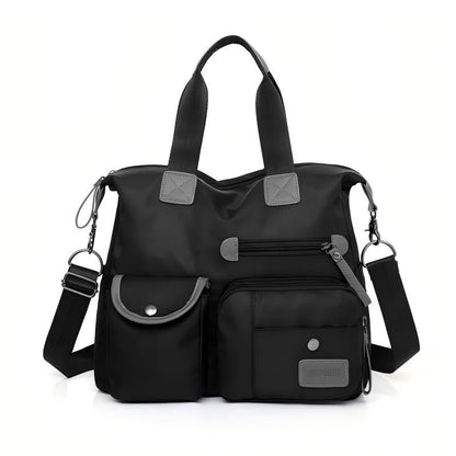 🌟 50% OFF! Large Waterproof Tote Bag – Spacious main compartment, multiple pockets & 3 carrying ways. Lightweight Oxford fabric – perfect for work, shopping & travel! 💪✨