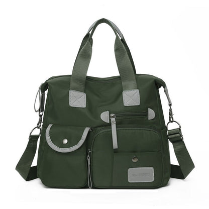 🌟 50% OFF! Large Waterproof Tote Bag – Spacious main compartment, multiple pockets & 3 carrying ways. Lightweight Oxford fabric – perfect for work, shopping & travel! 💪✨