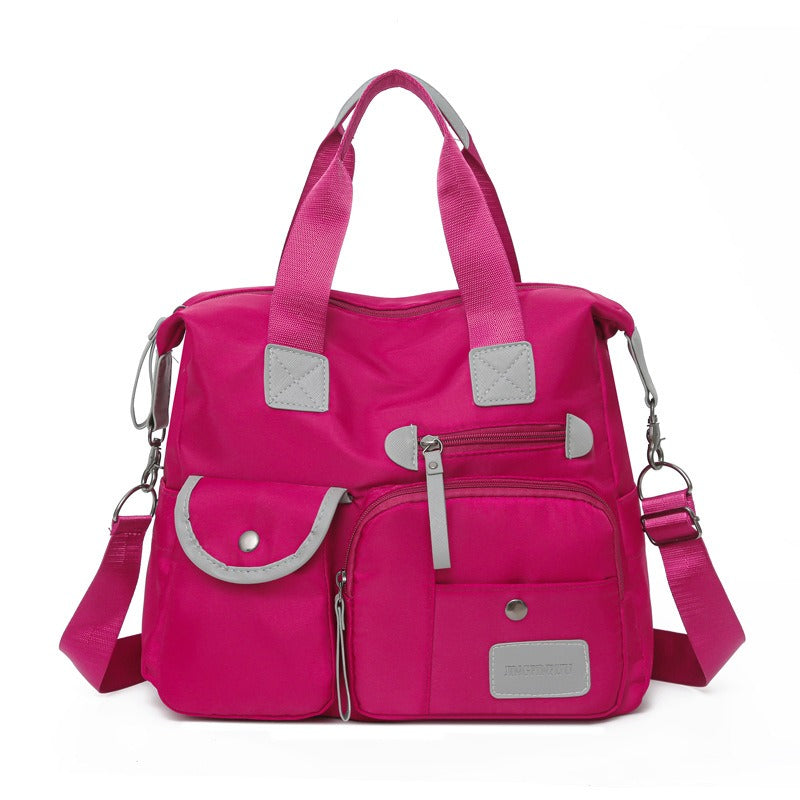 🌟 50% OFF! Large Waterproof Tote Bag – Spacious main compartment, multiple pockets & 3 carrying ways. Lightweight Oxford fabric – perfect for work, shopping & travel! 💪✨
