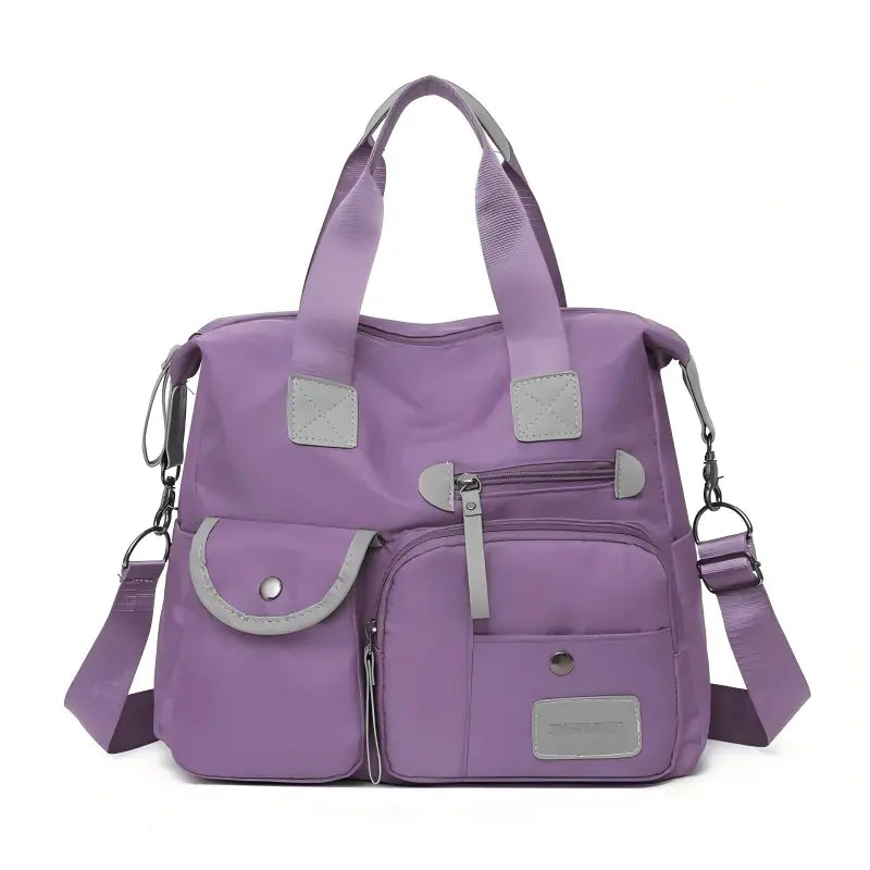 🌟 50% OFF! Large Waterproof Tote Bag – Spacious main compartment, multiple pockets & 3 carrying ways. Lightweight Oxford fabric – perfect for work, shopping & travel! 💪✨