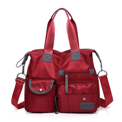 🌟 50% OFF! Large Waterproof Tote Bag – Spacious main compartment, multiple pockets & 3 carrying ways. Lightweight Oxford fabric – perfect for work, shopping & travel! 💪✨