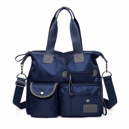 🌟 50% OFF! Large Waterproof Tote Bag – Spacious main compartment, multiple pockets & 3 carrying ways. Lightweight Oxford fabric – perfect for work, shopping & travel! 💪✨