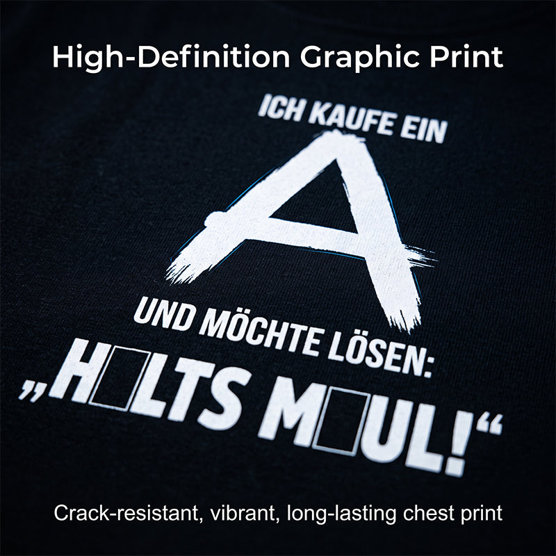 📢📢40% RABATT !!⏰Herren-Kurzarm-T-Shirt mit Rückenaufdruck