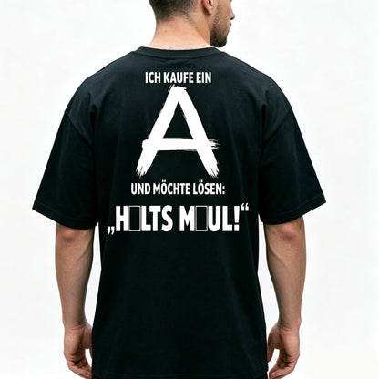 📢📢40% RABATT !!⏰Herren-Kurzarm-T-Shirt mit Rückenaufdruck