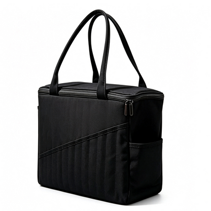 🧶 Canvas Strick- & Häkeltasche – großes Fassungsvermögen, tragbar, für Nadeln, Wolle & Zubehör