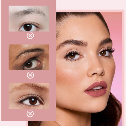 ✨ JETZT 50 % RABATT! !✨2-in-1-Mascara für Volumen und Schwung | Wisch- und wasserbeständig, Schwarz