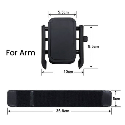 360° drehbare Smartphone-Halterung für Handgelenk und Arm
